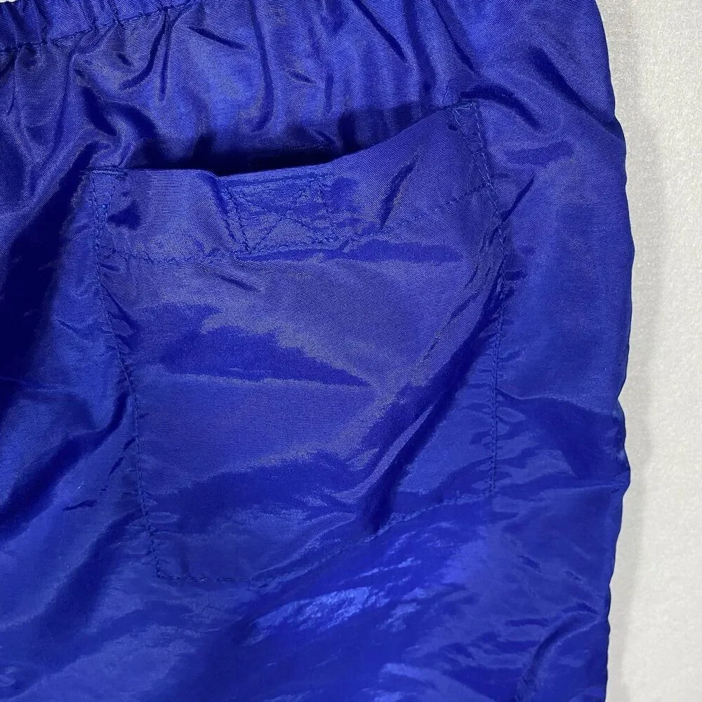Vintage GIVENCHY Activewear Swim Trunks Men's L Blue Designer Resort Vacation